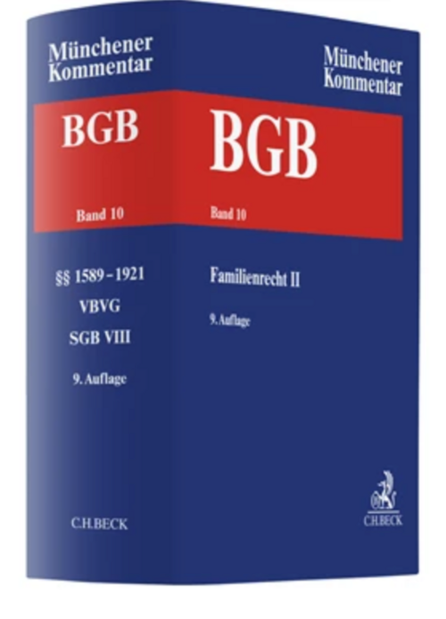 Bgb-familienrechtii-band-10