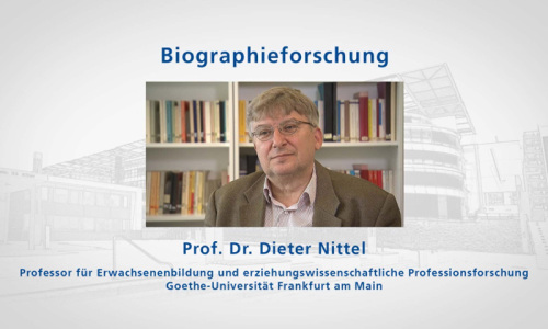zu: Lehrvideo Biographieforschung mit Dieter Nittel
