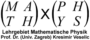 Logo des Lehrgebiets Mathematische Physik