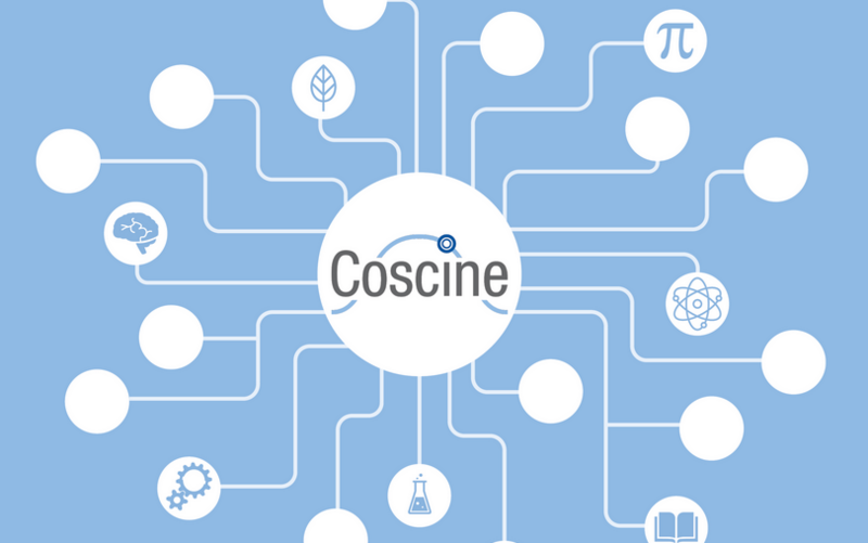 Abbildung mit Coscine-Logo in der Mitte