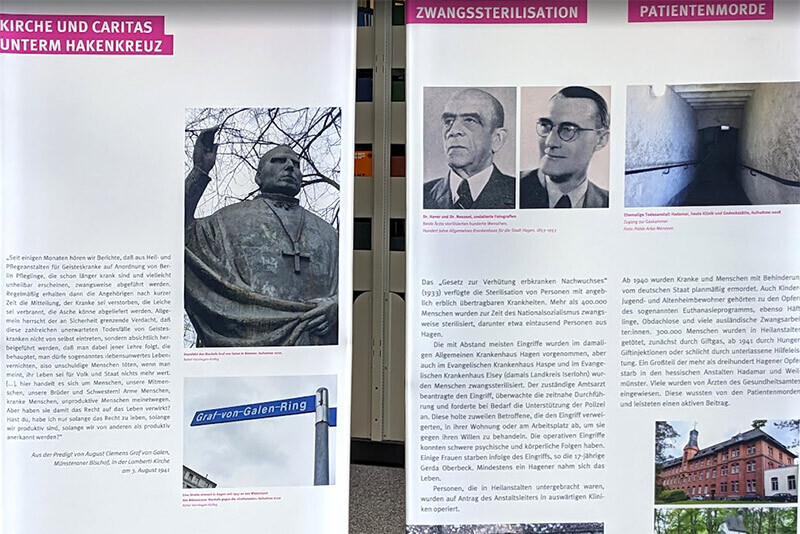 Foto Eingangsbereich der UB