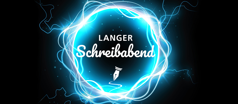 Logo mit Schriftzug Langer Schreibabend