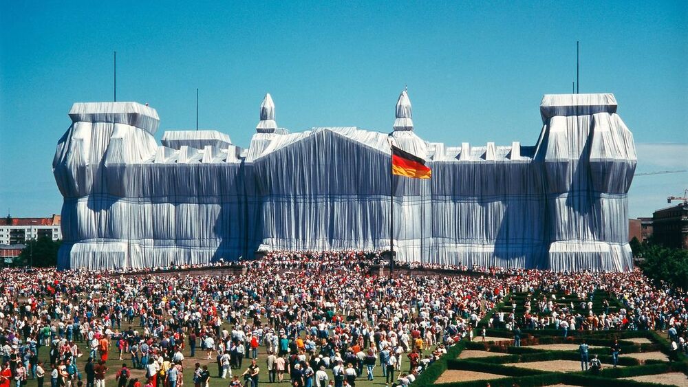 verhüllter Reichstag