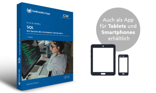 Produktbild: App zum Weiterbildungskurs SQL
