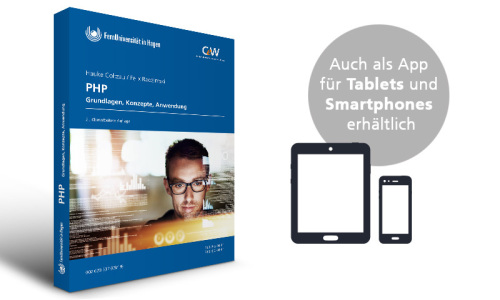 Produktbild: App zum Weiterbildungskurs PHP