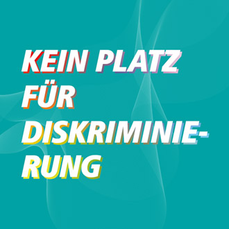 Kein Platz für Diskriminierung