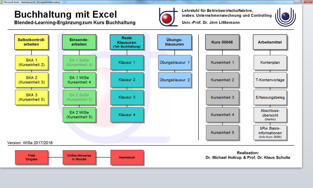 Buchhaltung mit Excel