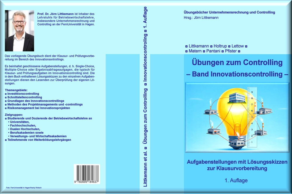 Übungsbuch Cover Band Innovationscontrolling