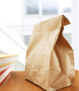 Abbildung eines Brown Bags (Papierlunchbeutel)
