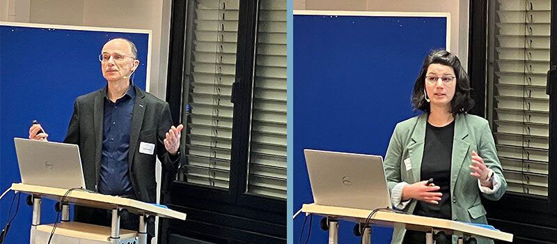 Ringvorlesung im Campus Bonn - Vortragende: Rainer Beckers und Dr. Alina Bockshecker