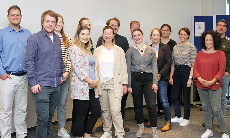 Gruppenfoto: Der wissenschaftliche Nachwuchs von CATALPA