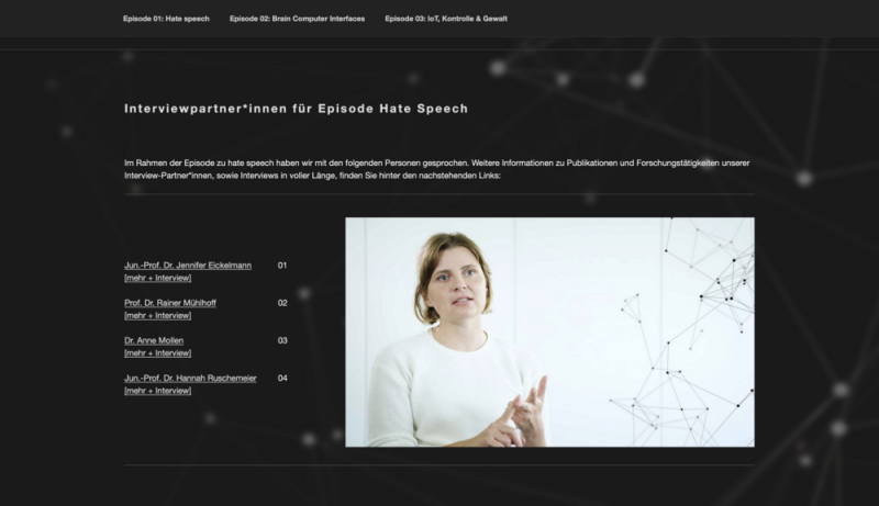 Theorie|Apparatewebseite Interviewschaubild