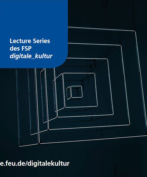 Flyer Titelblatt zu Lecture Series