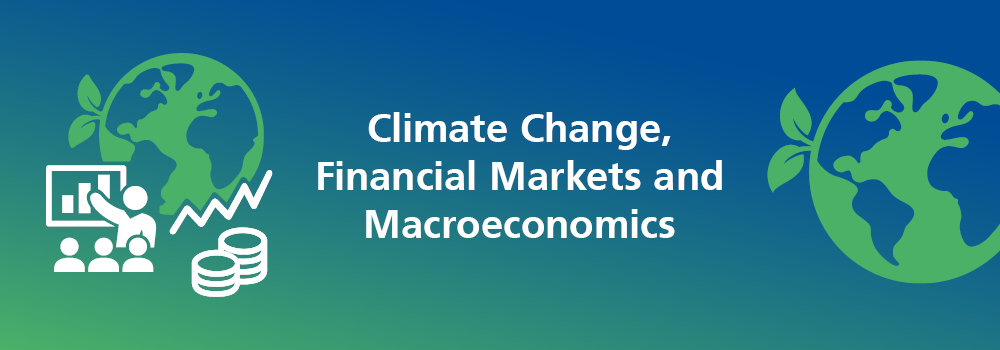 Logo Climate Change, Financial Markets and Macroeconomics