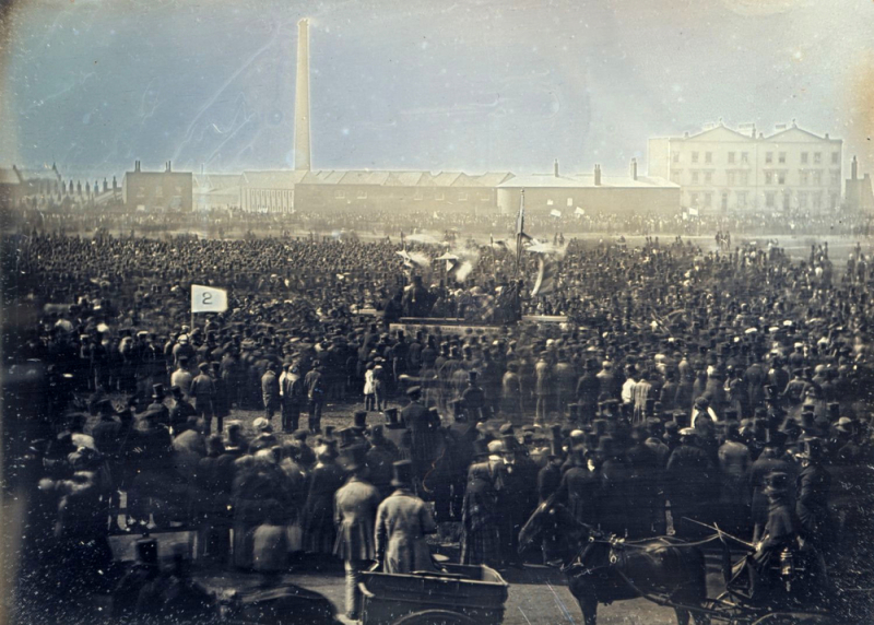 Chartist meeting, Kennington Common