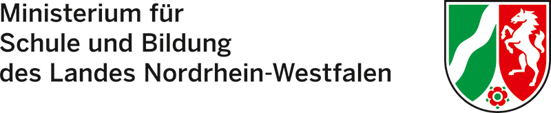 Logo Ministerium für Schuhle und Bildung des Landes Nordrhein-Westfalen