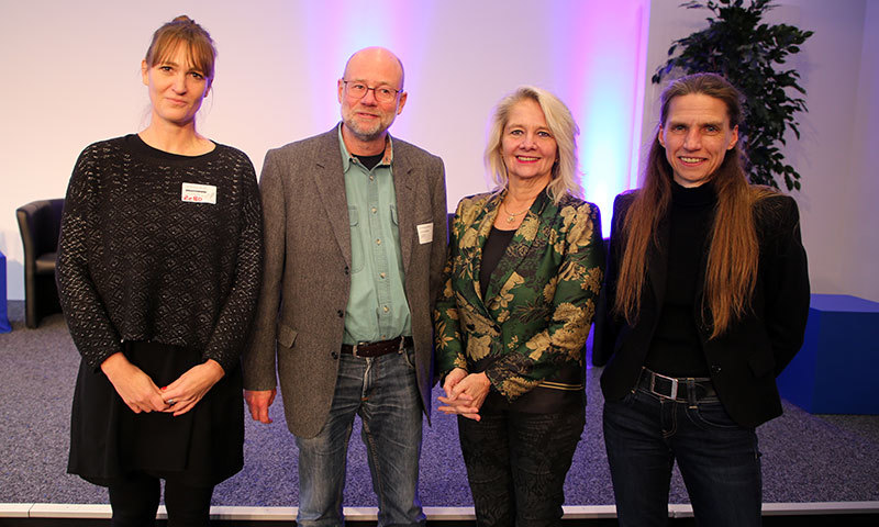 9. Hagener Bildungskonferenz, Julia Schütz, Jochen Becker, Ada Pellert, Martina Soddemann
