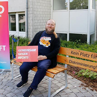 ein Kollege aus der UB
