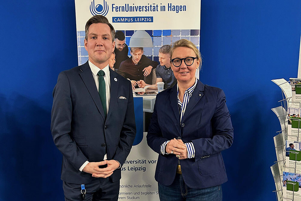 Campus Leipzig, Georg Teichert, Sandra Gockel