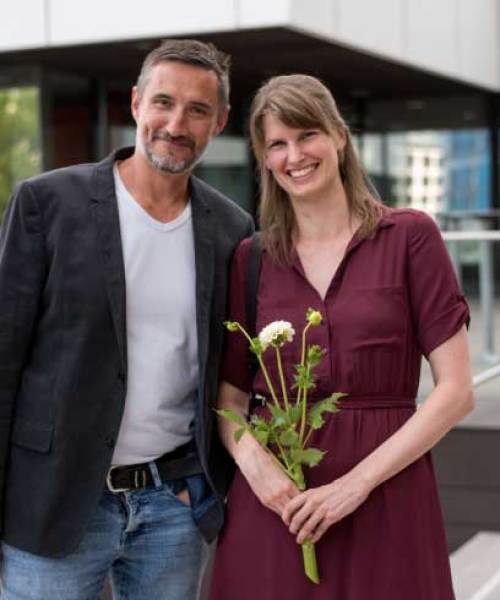 Melanie Lackner und Sascha Rossa
