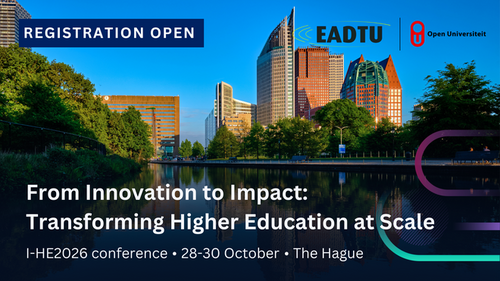 Flyer I-HE2026_TheHague From Innovation to Impact: Transforming Higher Education at Scale 28-30.10.2026