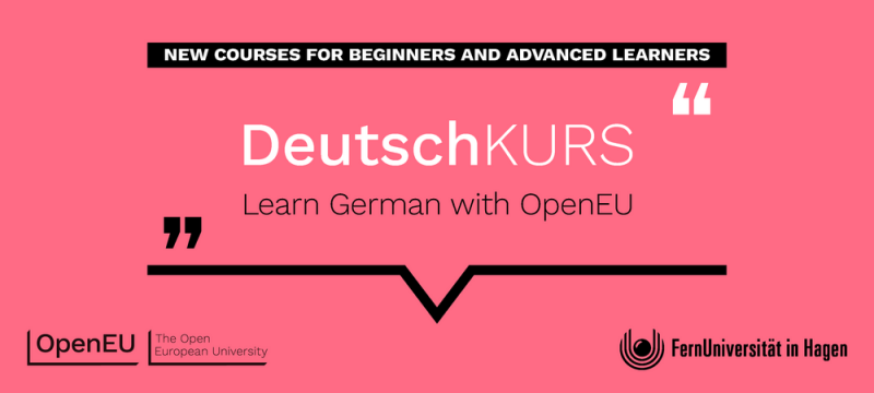 Dekoratives Element: OpenECHO Deutschkurse Banner
