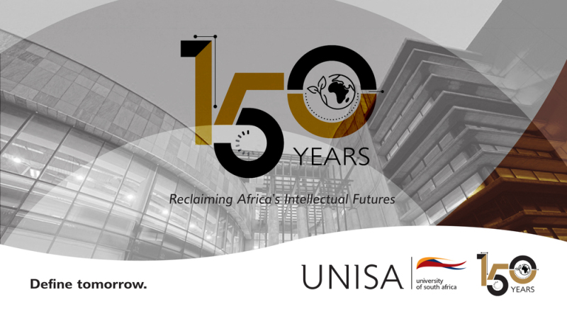 Header Campus Walk UNISA 150 Jahr Banner
