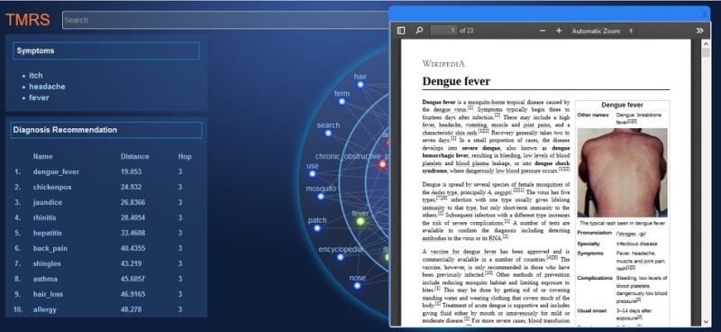 TMRS Screenshot Dengue Fever