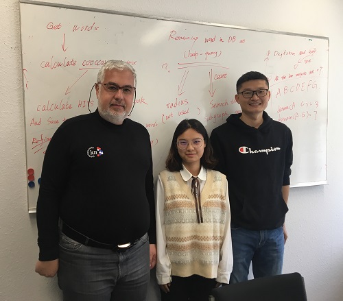 Prof. Unger, Yiling Zhang, Yanyong Huang