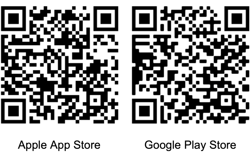 QR-Codes der App MeinDorf55±