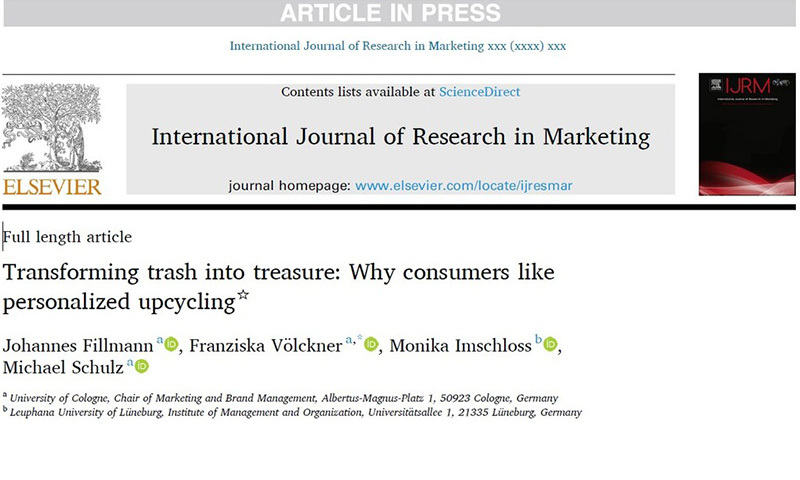 Personalisiertes Upcycling