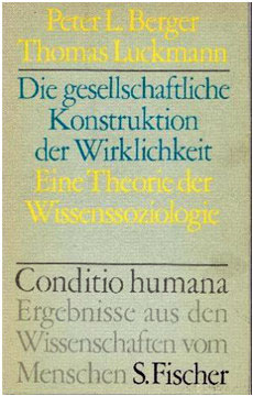 Buchcover: Die gesellschaftliche Konstruktion der Wirklichkeit