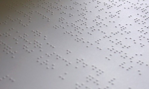 Brailleschriftausdruck