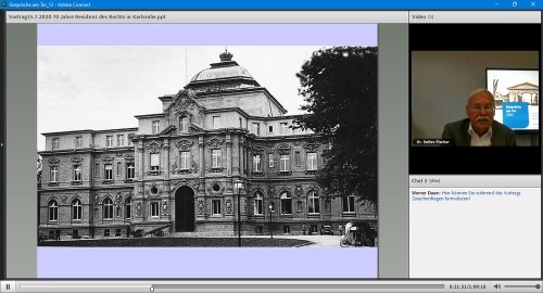 Dr. Detlev Fischer im Online-Vortrag