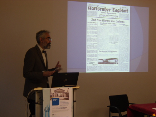 Konrad Dussel im Vortrag