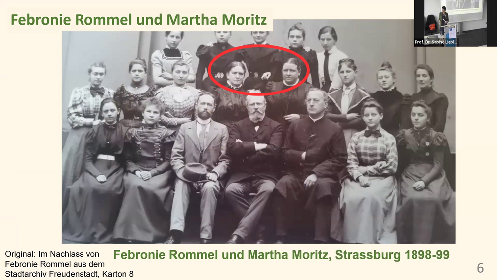 Prof. Dr. Sabine Liebig im Vortrag