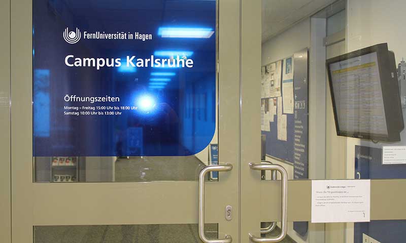 Fotostrecke Campus Karlsruhe