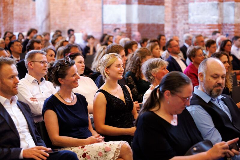 Alumnifeier 2023 Blick auf Gäste