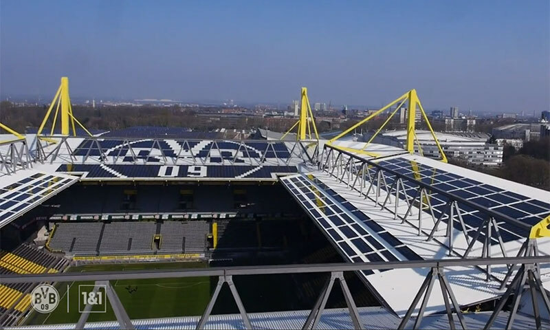 BVB Stadion von obern