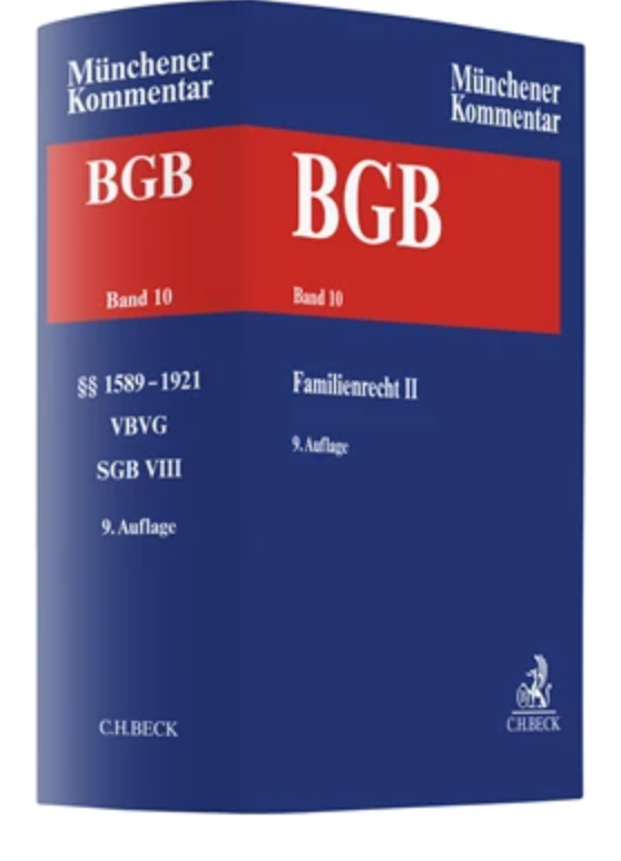 Bgb-familienrechtii-band-10