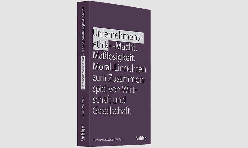 Buchcover Unternehmensethik