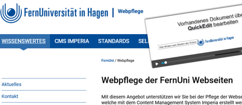 zum Web der Webpflege