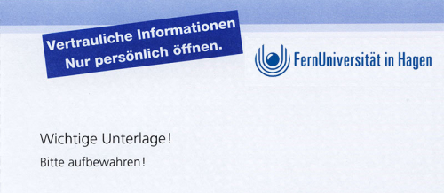 Passwortbrief