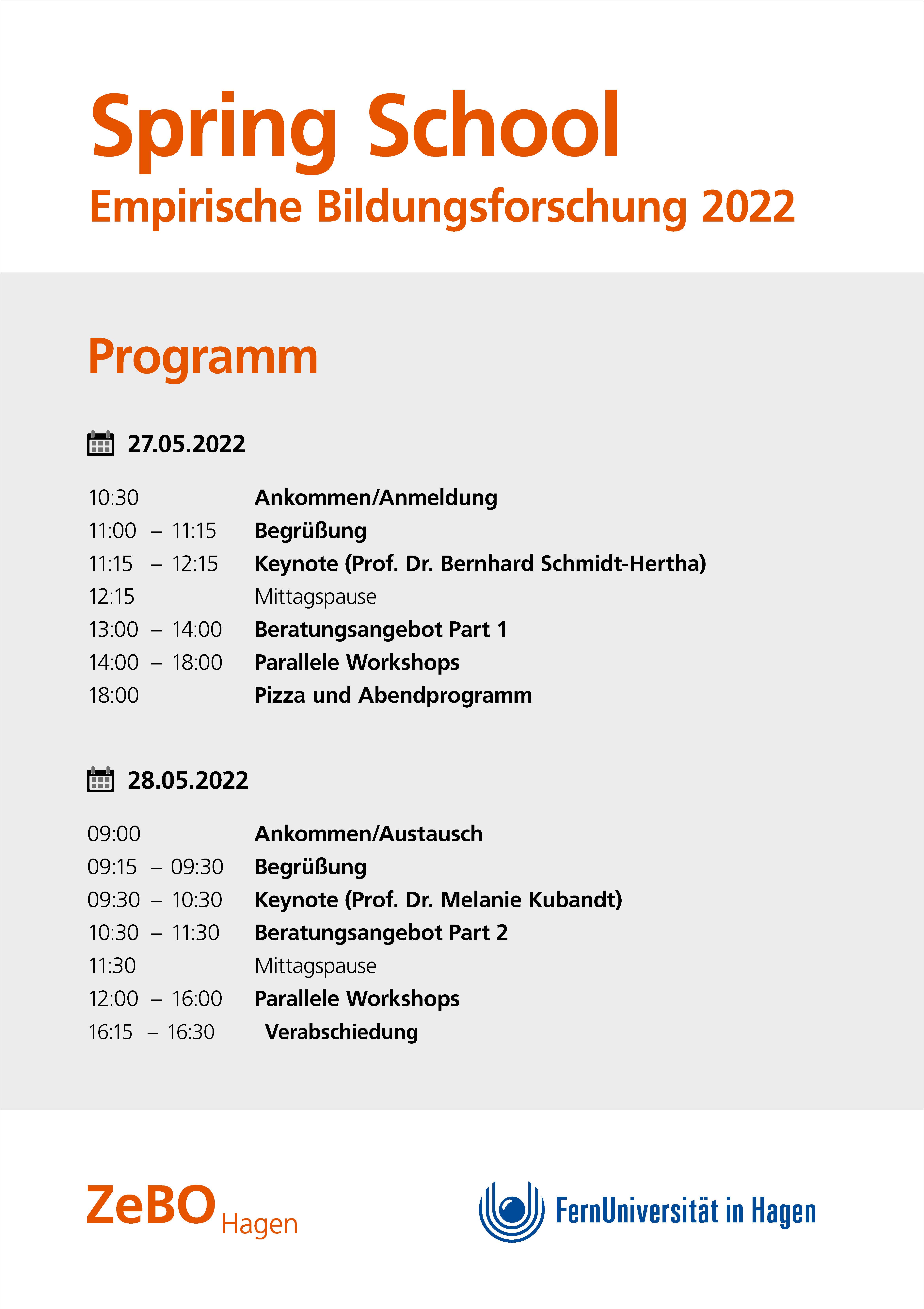 Programm 