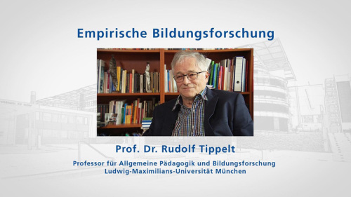 to: Video Empirische Bildungsforschung, Rudolf Tippelt