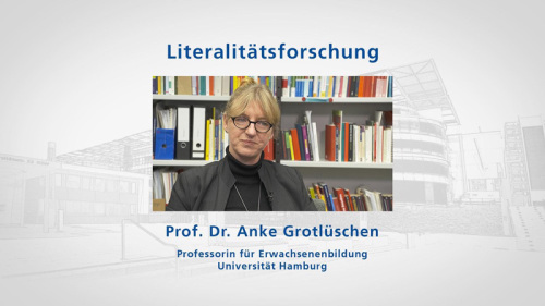 to: Video Literalitätsforschung, Anke Grotlüschen