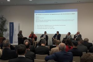 Podiumsdiskussion zum Abschluss der DH-NRW Konferenz