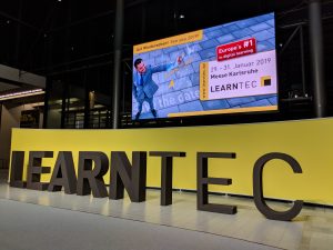 Foto von Eingangshalle der Learntec