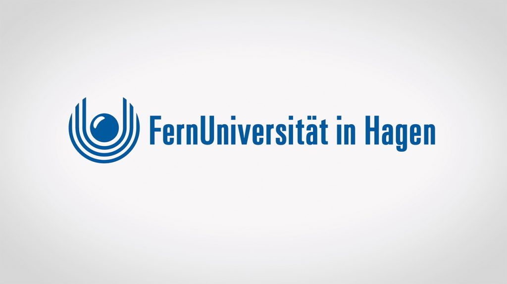 Screenshot des Vorspanns mit FernUni-Logo