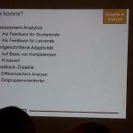 Was kommt bei Didaktik und Analyse?